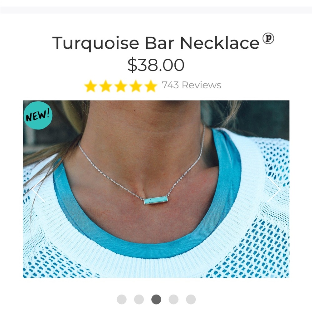 Pura Vida Turquoise Necklace